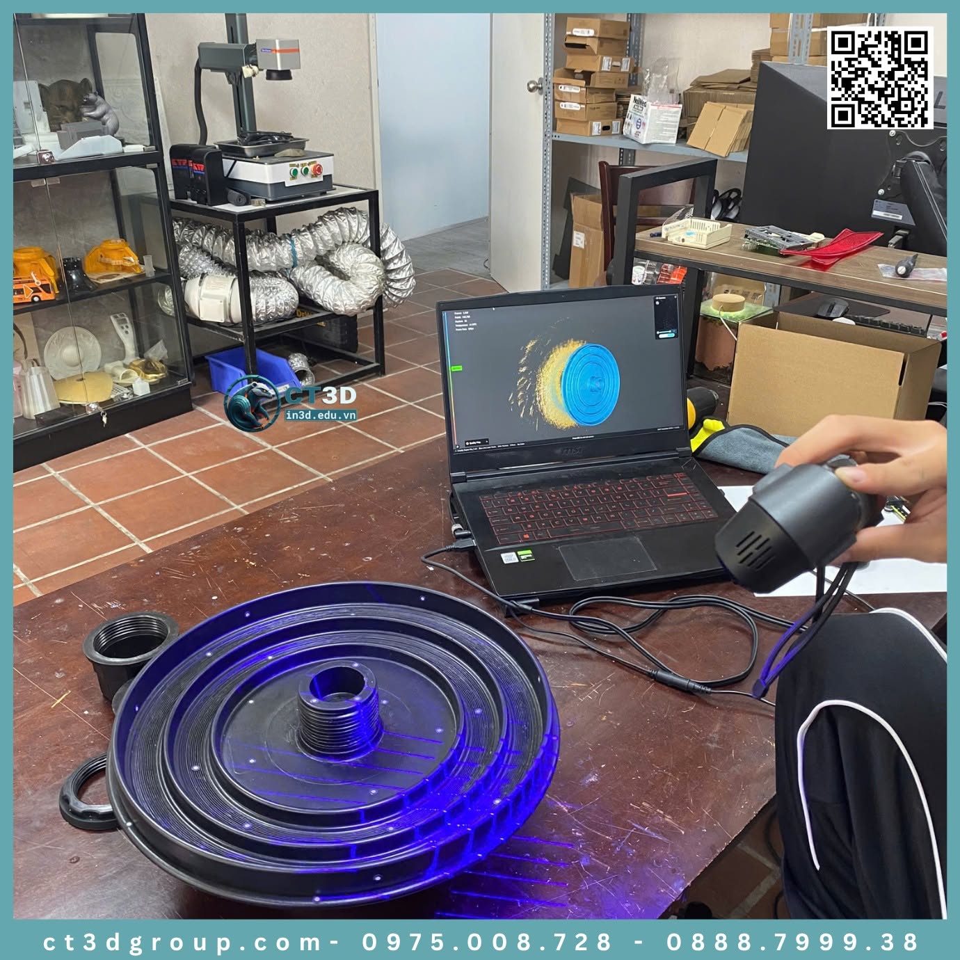 Scan 3D là gì? Nguyên lý, công nghệ và ứng dụng số hóa vật thể