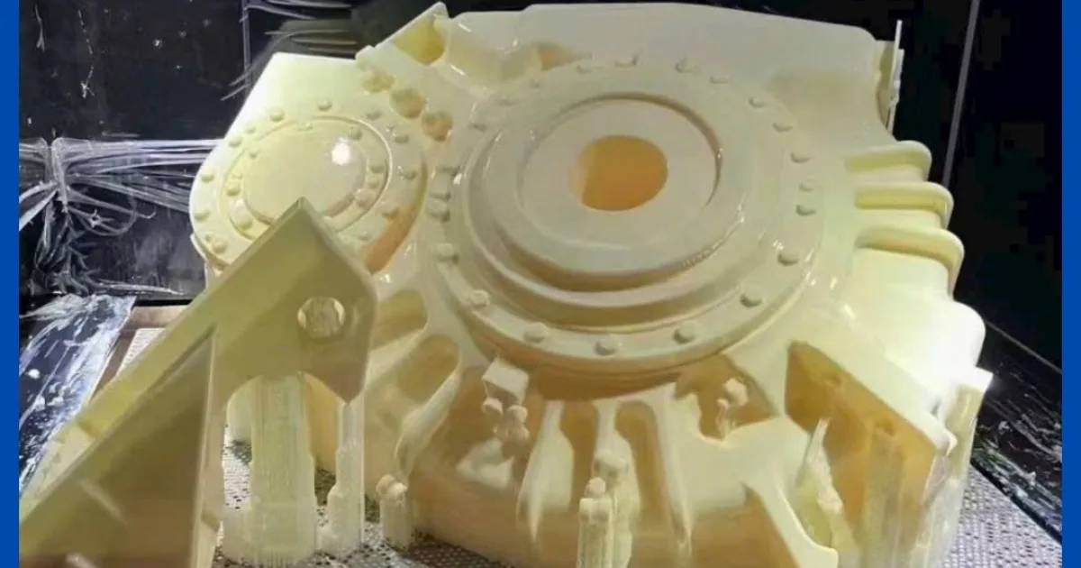 3D printed mechanical component in engineering plastic for fit testing – CT3D