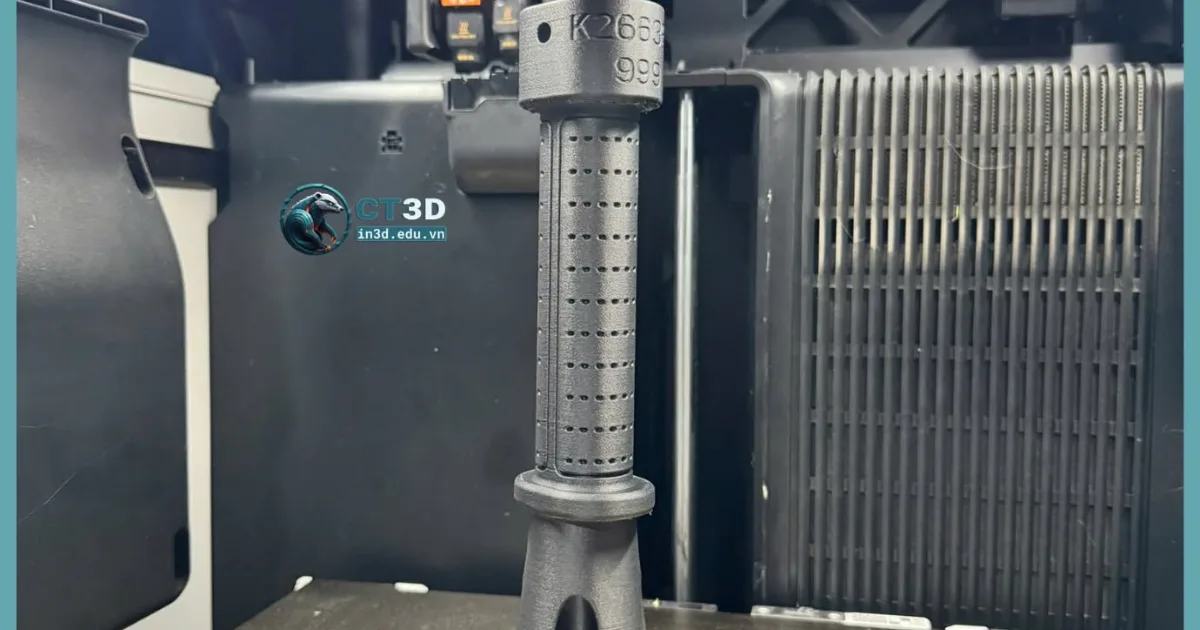 FDM 3D printed parts in PA12 nylon filament – CT3D engineering plastics job