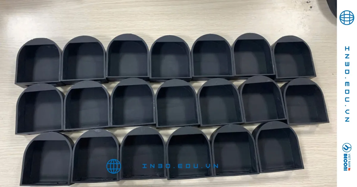 Custom RTV silicone mold made by CT3D for casting art and decor products